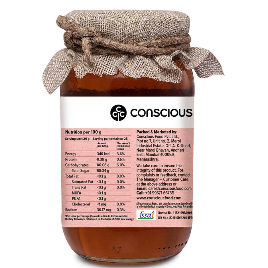 Conscious Food Wild Forest Honey | Natural & Pure