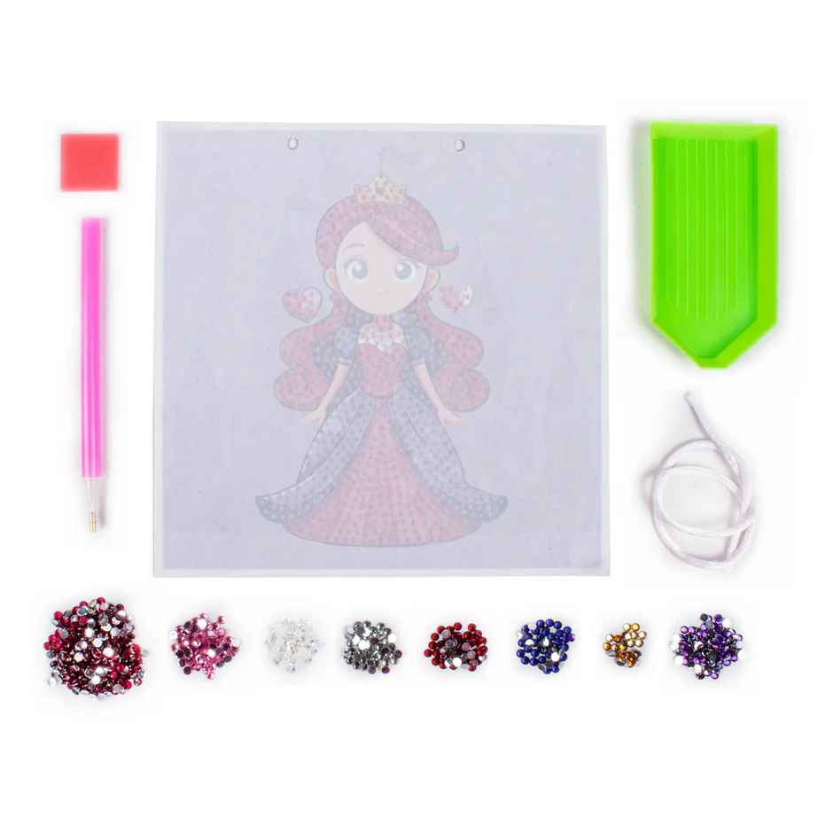Itsy Bitsy Diy Diamond Painting Kit Pretty Princess 1 Box Lb