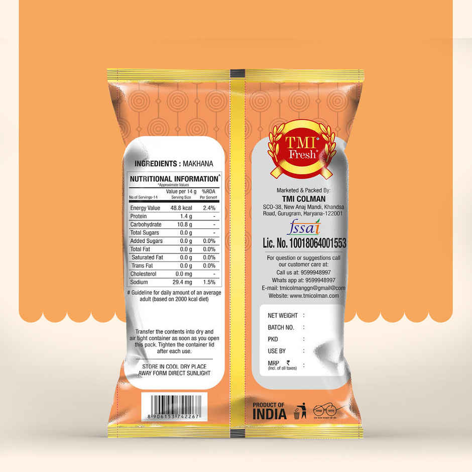 TMI COLMAN Phool Makhana | Premium
