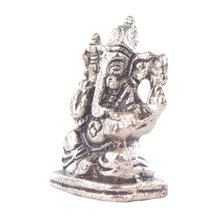 Ganesh Ji Idol in Gold Polish | Small Size | Devnidhi