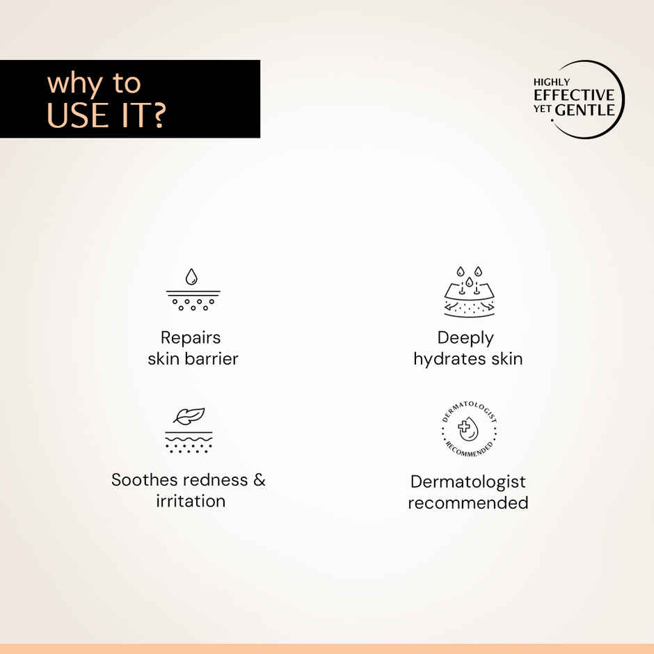 Deconstruct Skin Soothe Moisturizer | 1% Ceramide + 0.2% Bisabolol | Strengthens Skin Barrier
