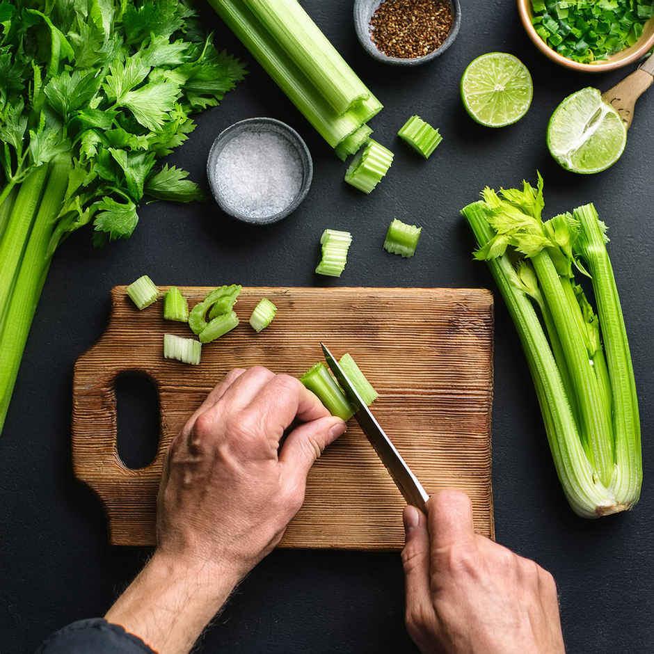 Habitat Pro Ultimate Vegetable Knife Stainless Steel | Cutting With Precision