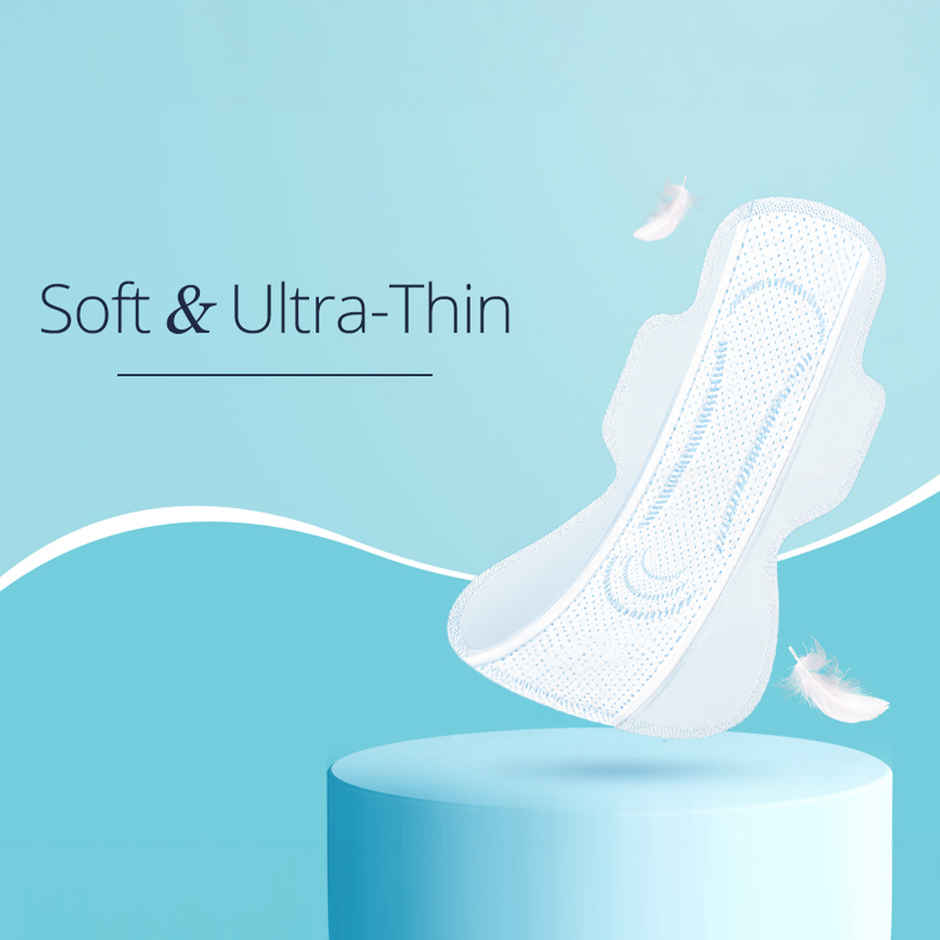 Carmesi Air Feel Sanitary Pads | L | Dual Airflow Pores | Airy, Sweat Free & Rash Free