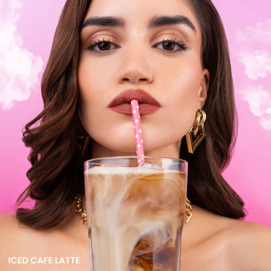 Typsy Beauty Pout Cloud Matte Lip Balm Iced Cafe Latte