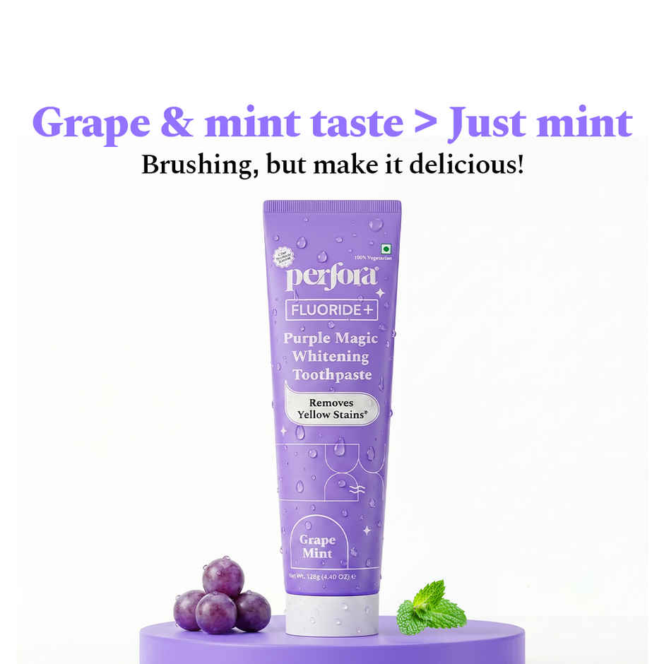 Perfora Purple Magic Whitening Toothpaste