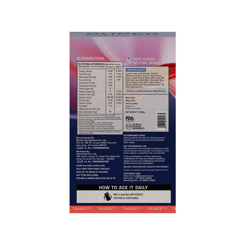 Ace Blend Hydro Hype Spicy Guava | Instant Electrolyte Replenishment