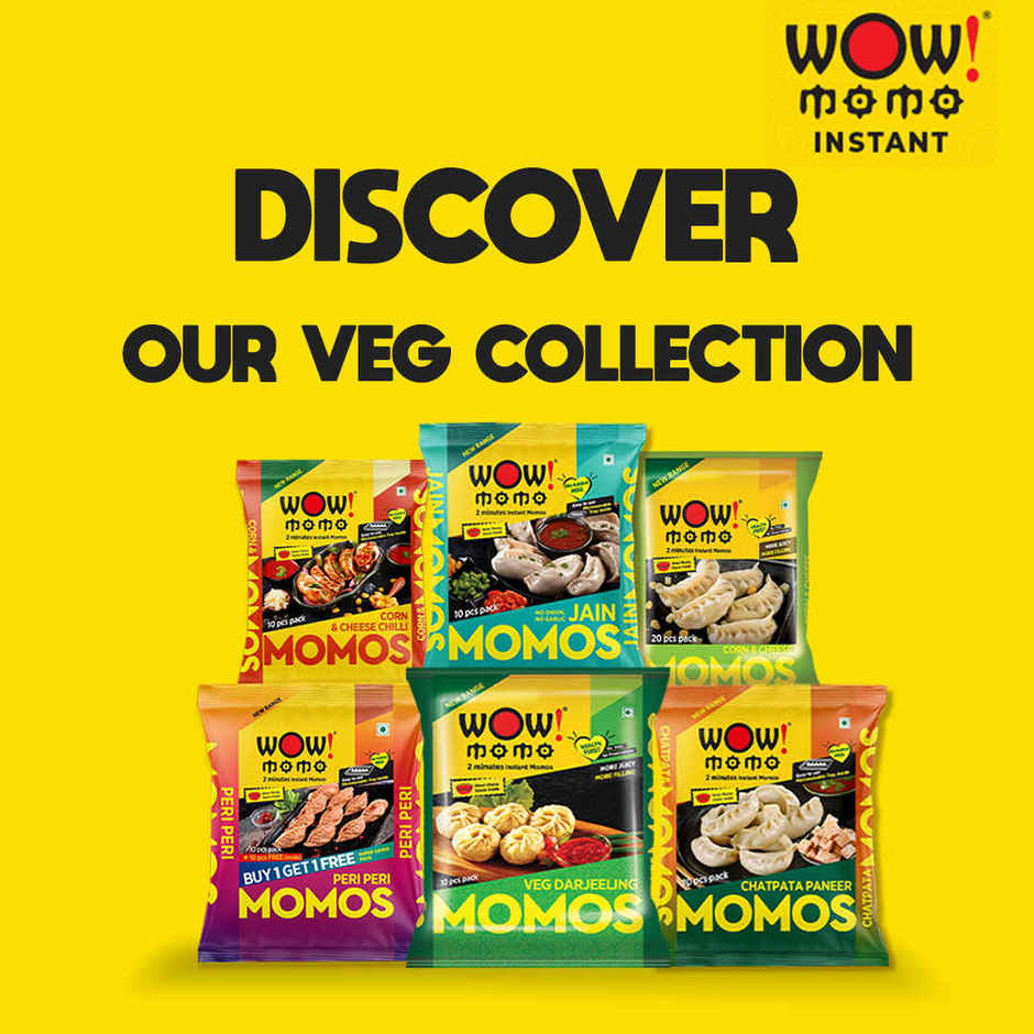 Wow! Corn & Cheese Momos | Frozen Snack