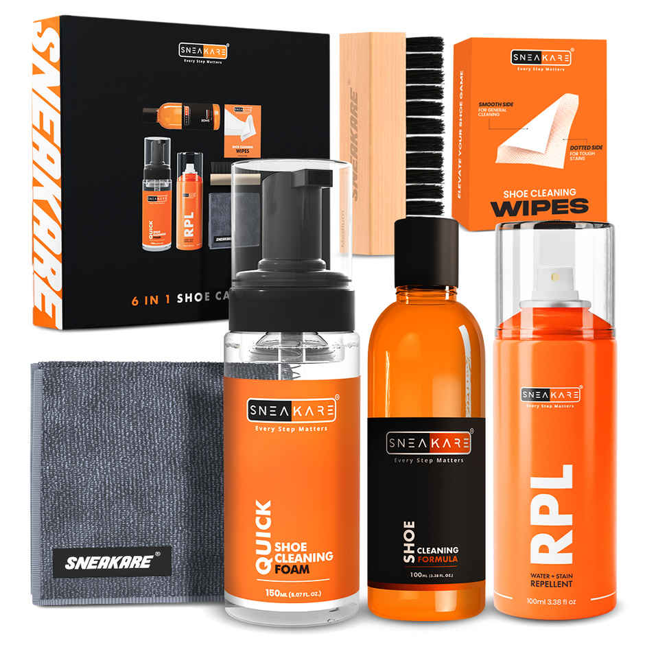 Sneakare 6 in 1 Shoe Cleaning Kit