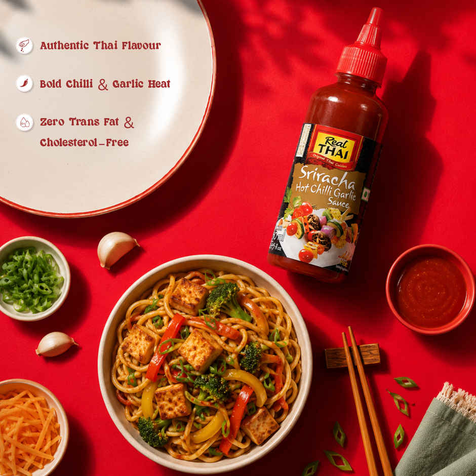 Real Thai Sriracha Chilli Garlic Sauce