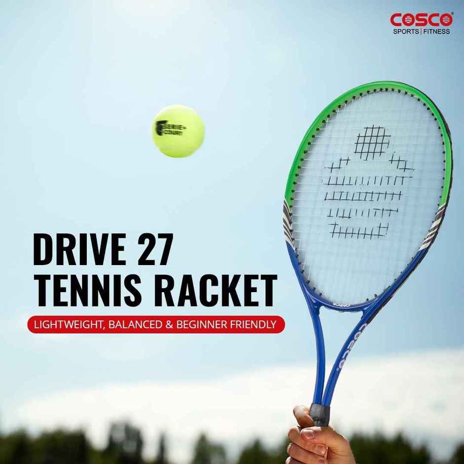 Cosco Tennis Racket Drive 27 (For Adults)