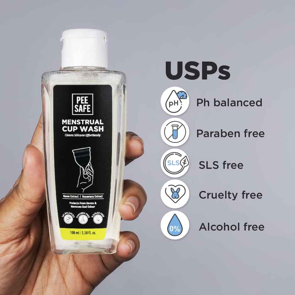 Pee Safe Menstrual Cup Wash