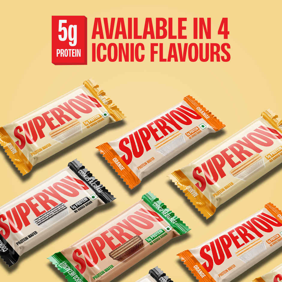 SuperYou Mini Mango Wafer Protein Bar