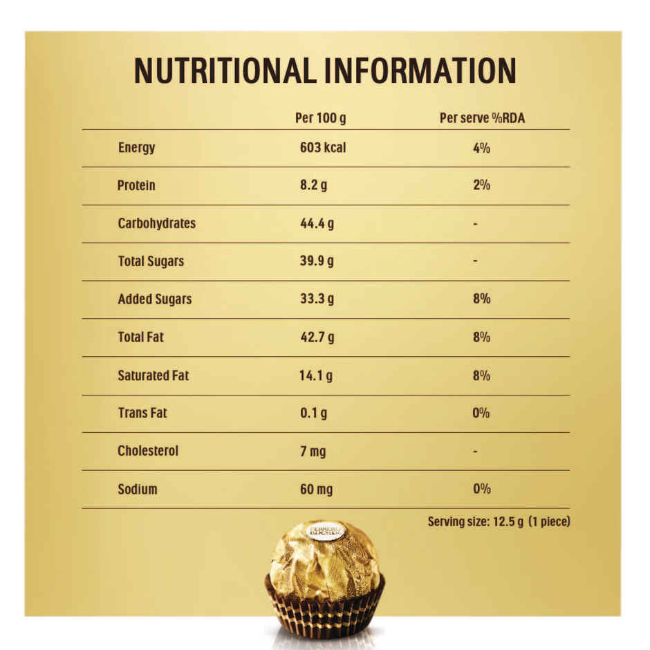 Ferrero Rocher Premium Chocolates Gift Pack