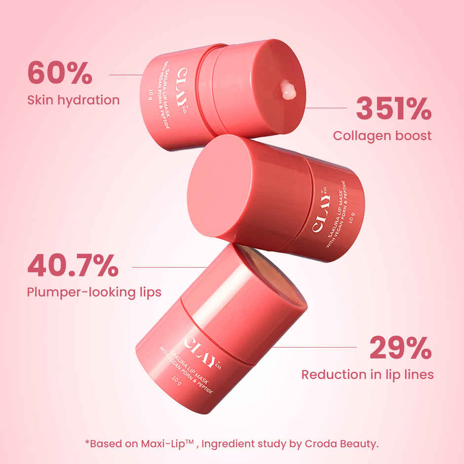 Clayco Sakura Lip Mask with PDRN & Peptide