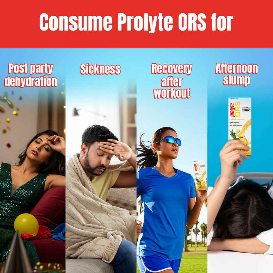 Prolyte ORS Pineapple Flavour Combo