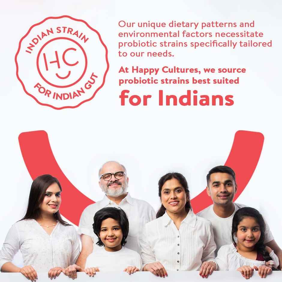 Happy Cultures Goodbye Gas | Digestive Enzymes Probiotics |30pcs