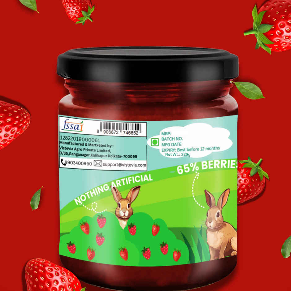 Vistevia Kids Strawberry Jam