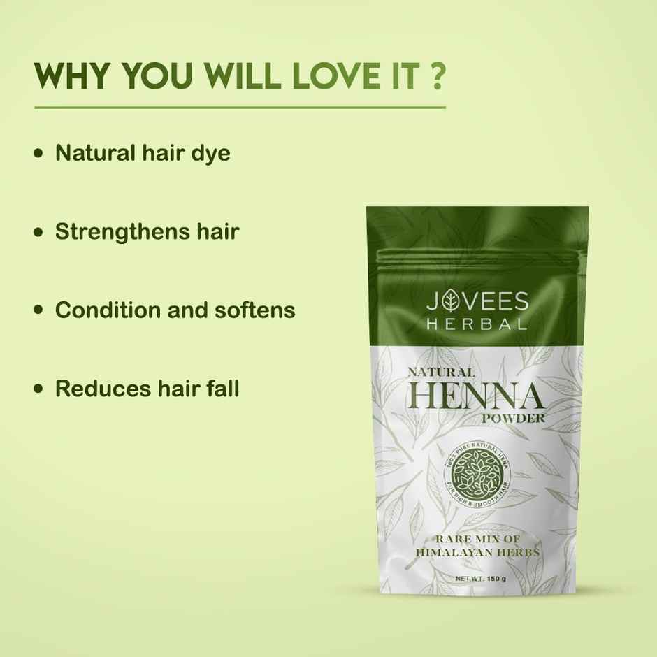 Jovees Herbal Natural Henna Powder