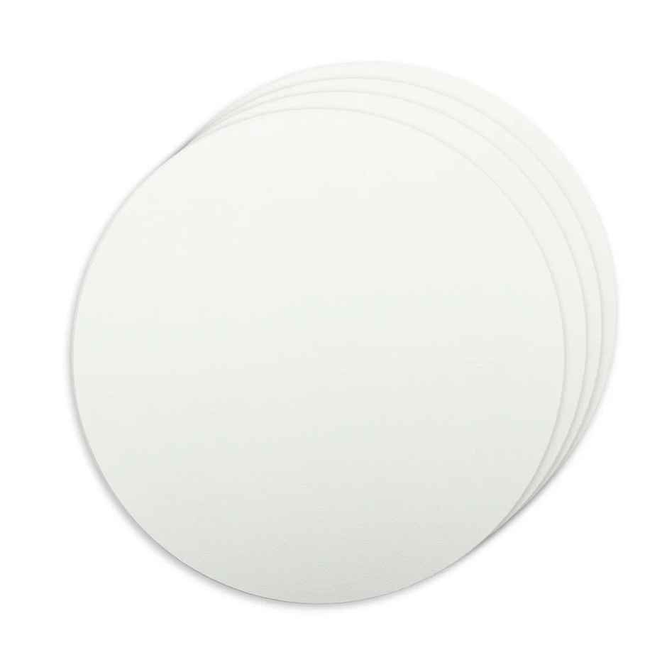 Itsy Bitsy Canvas Board Round 4 Inch Dia 230gsm 2mm Thick 4 Pc Sw Lb ...