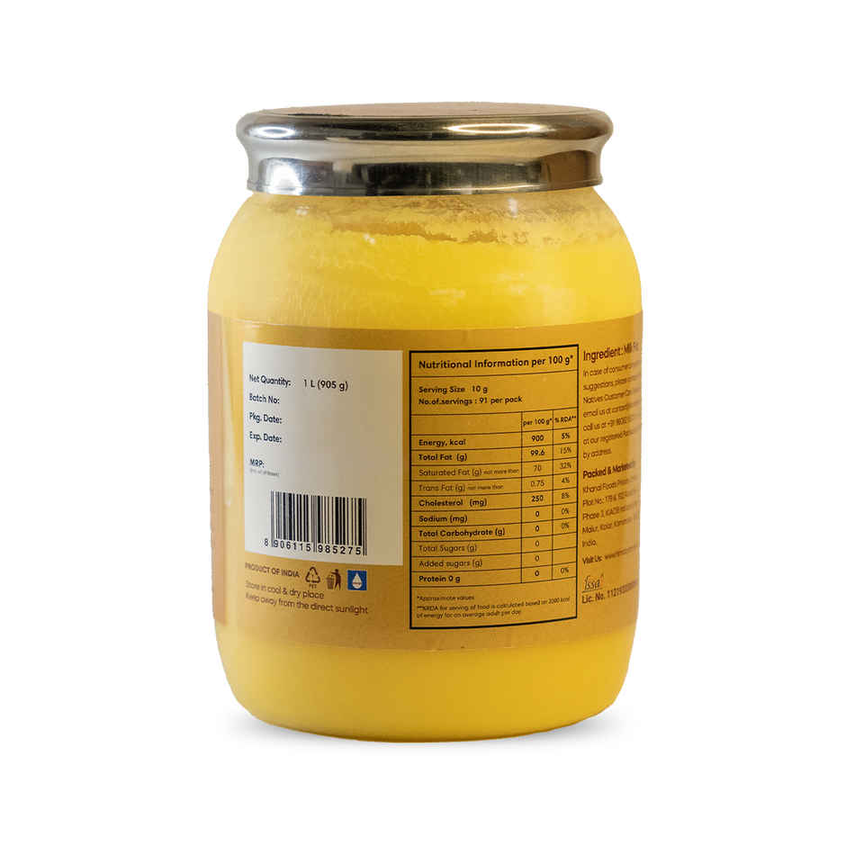 Himalayan Natives 100% Natural Pahadi Ghee | Jar