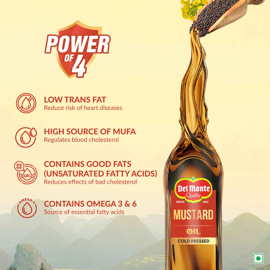 Del Monte Mustard (Sarson) Cold Pressed Oil