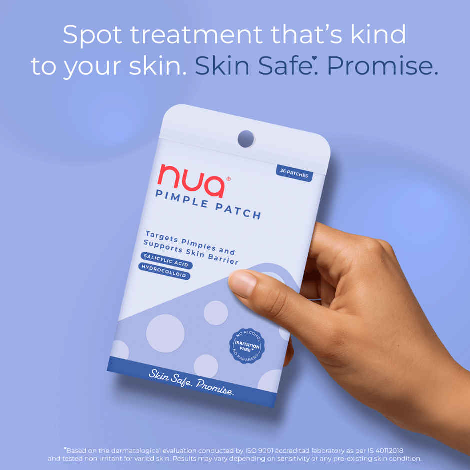 Nua Nose Strip (1pc) & Nua Hydrocolloid And Salicylic Acid Pimple Patches (36pc) Combo