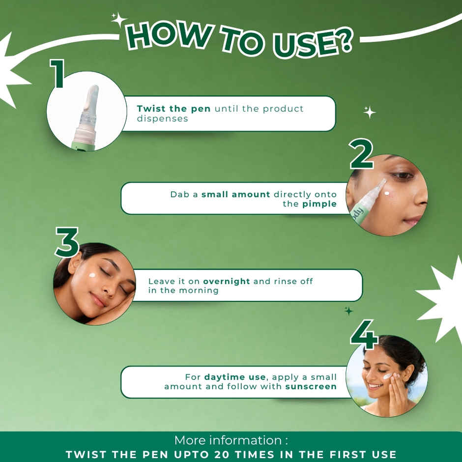 Moody Acnexpert Overnight Spot Correcting Pen With Salicylic Acid And Green Tea
