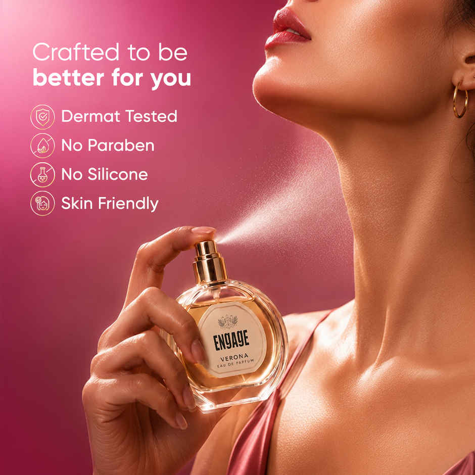 Engage Gift Assorted Luxury Perfume Set for Women |4 Unique EDPs| Long Lasting |Travel Size