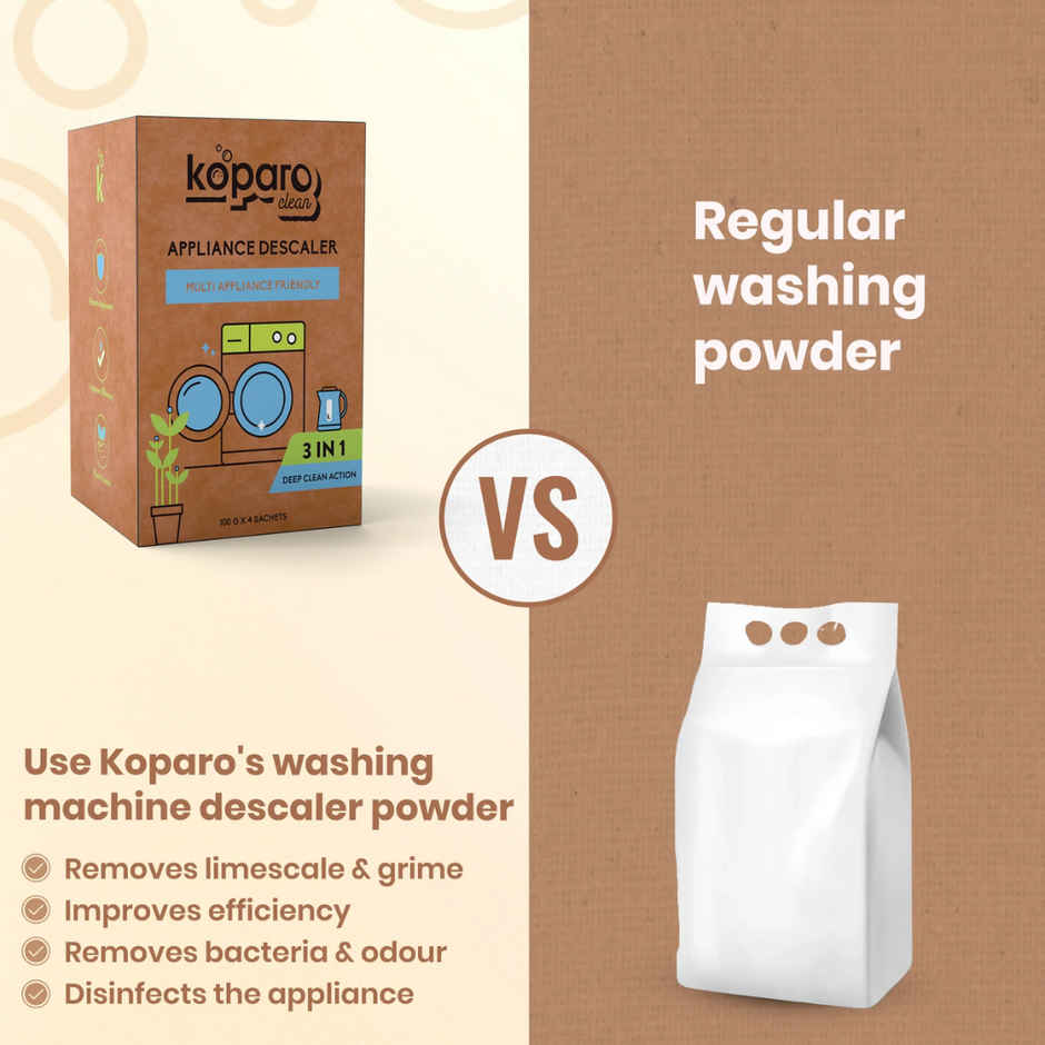 Koparo Multi-Use Appliance Descaler Powder - Sachets