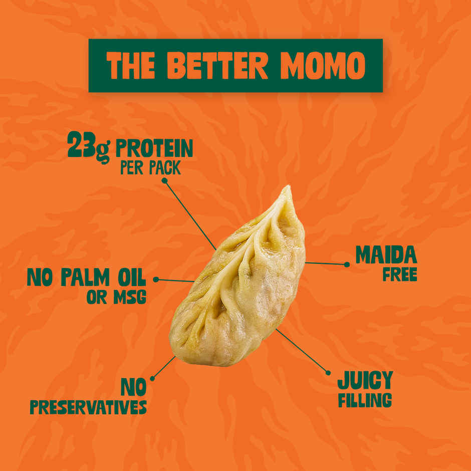 Hello Tempayy Peri Peri High Protein Veg Momos  (230g) & Sprite Zero Lemon Diet Soft Drink Can (300ml) Combo