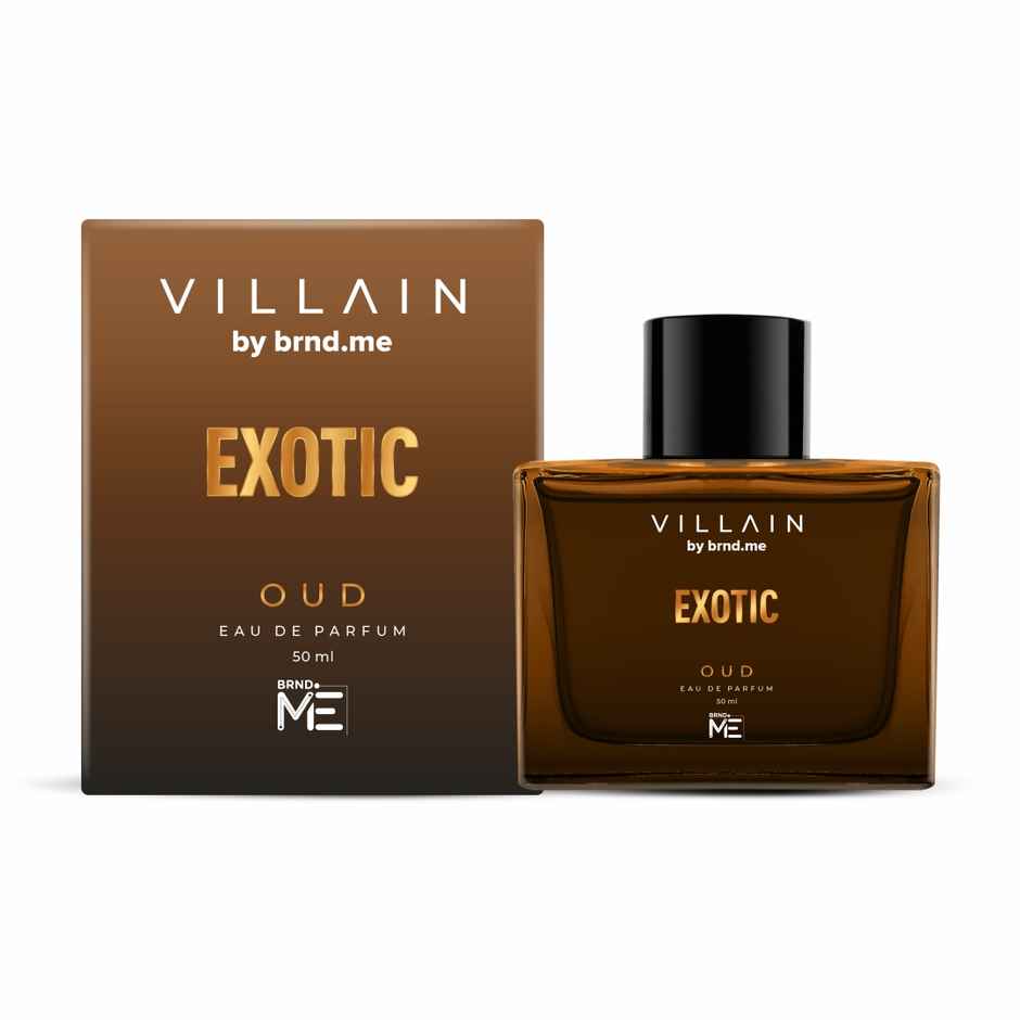 VILLAIN Exotic Oud Perfume for Men | Spicy Oriental EDP | Long Lasting