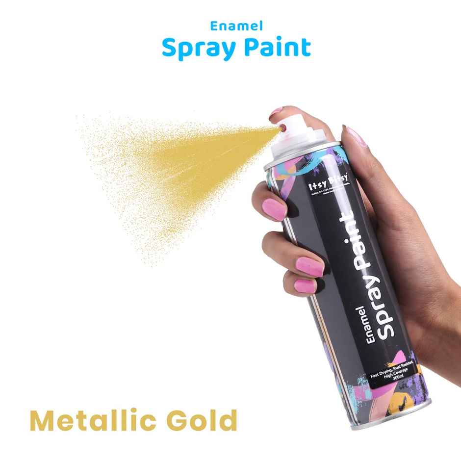 Itsy Bitsy Spray Paint Metallic Gold 300 ml Ib
