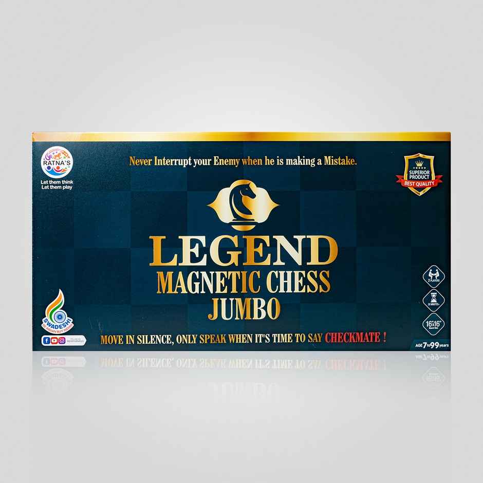 Ratna's Legend Magnetic Chess Jumbo