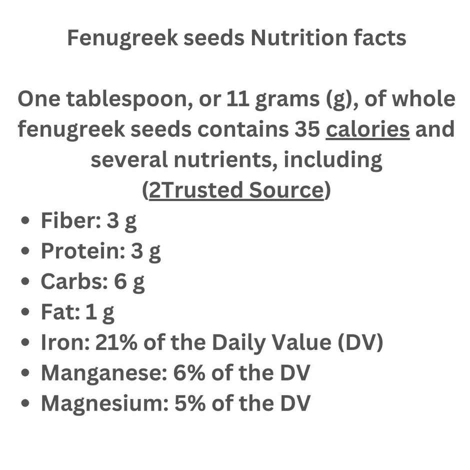 Notlih Methi Dana/Fenugreek Seeds