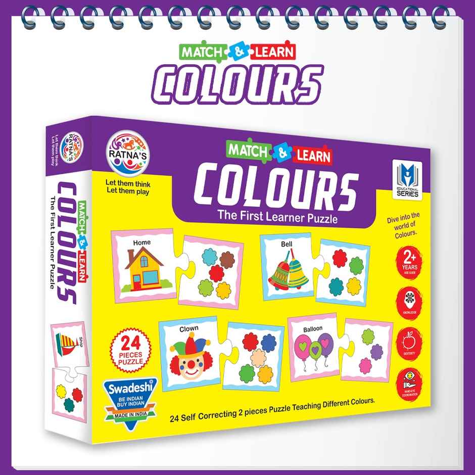 Ratna's Match & Learn Colours Jigsaw