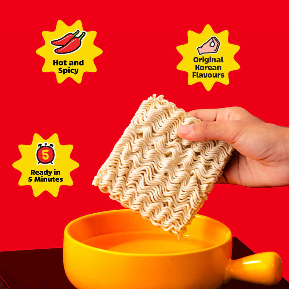 MasterChow K-chow Korean cheese Instant Noodles