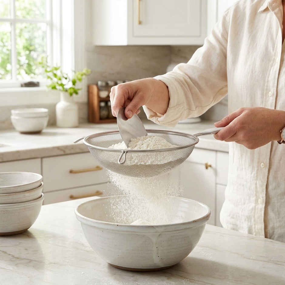 Habitat Stainless Steel Multipurpose Strainer | 20 cm