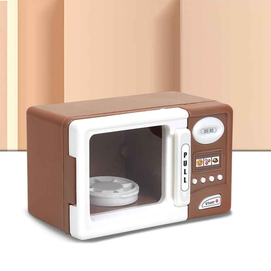 Anz Toy Brown Microwave |oven |iron & Swing Machine Ph 9431