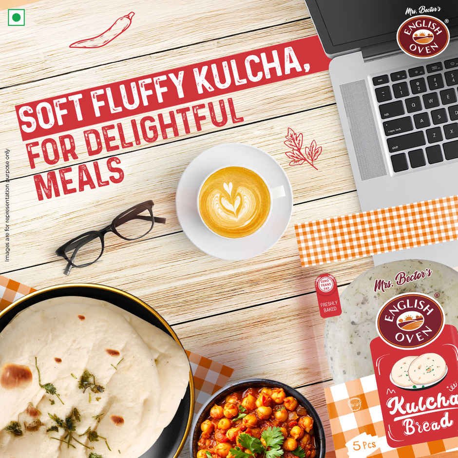 English Oven Kulcha Bread