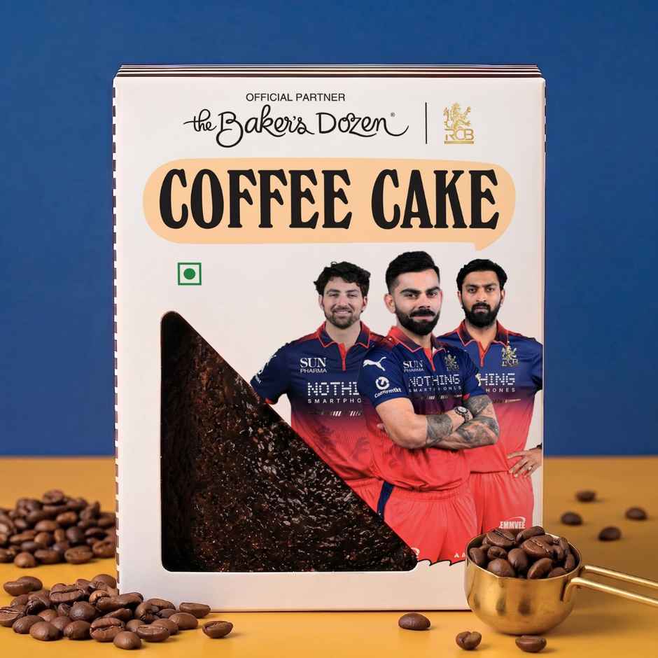 The Baker's Dozen Coffee Cake Vegan | Filter Coffee Decoction | Vegan Cake | Pound Cake | Tea Cake
