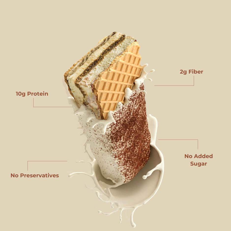 Avvatar 10g Protein Wafer Bar | Tiramisu Flavour Single Bar Combo 