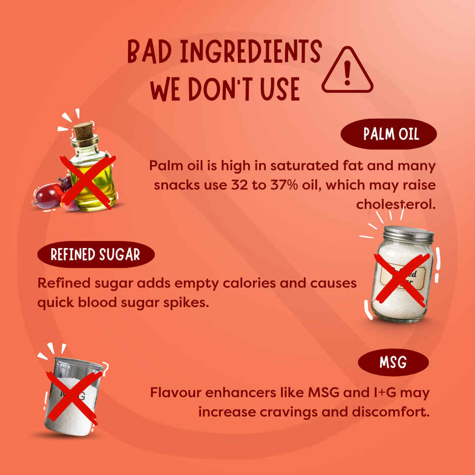 Troovy Healthy Makhana Krunchies | High Protein, No Palm Oil
