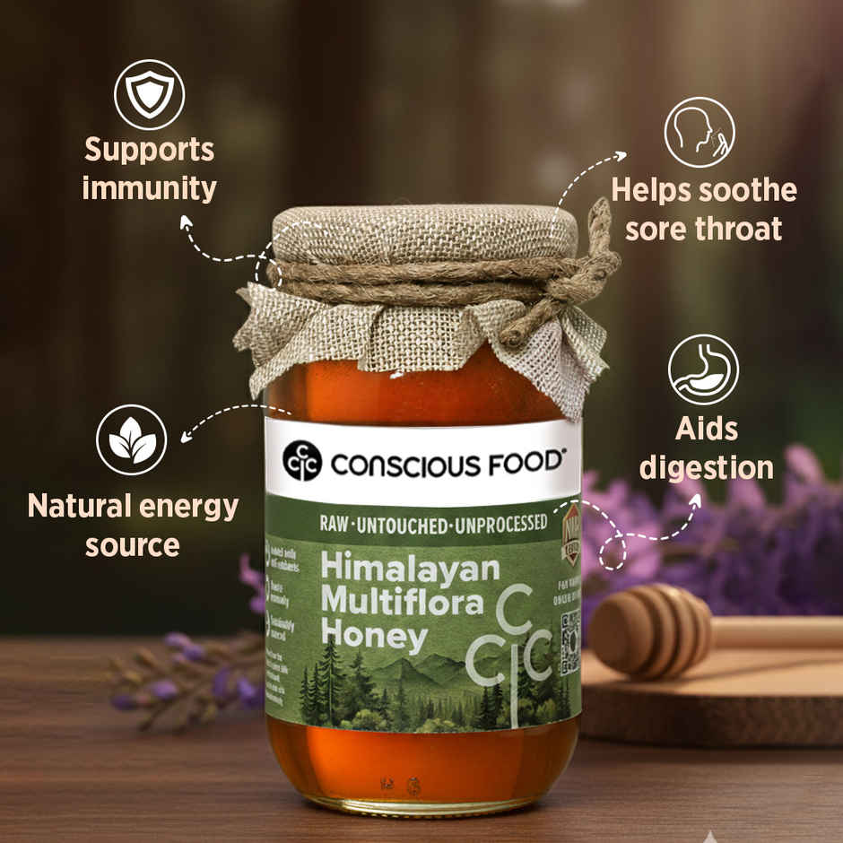 Conscious Food Himalayan Multiflora Honey