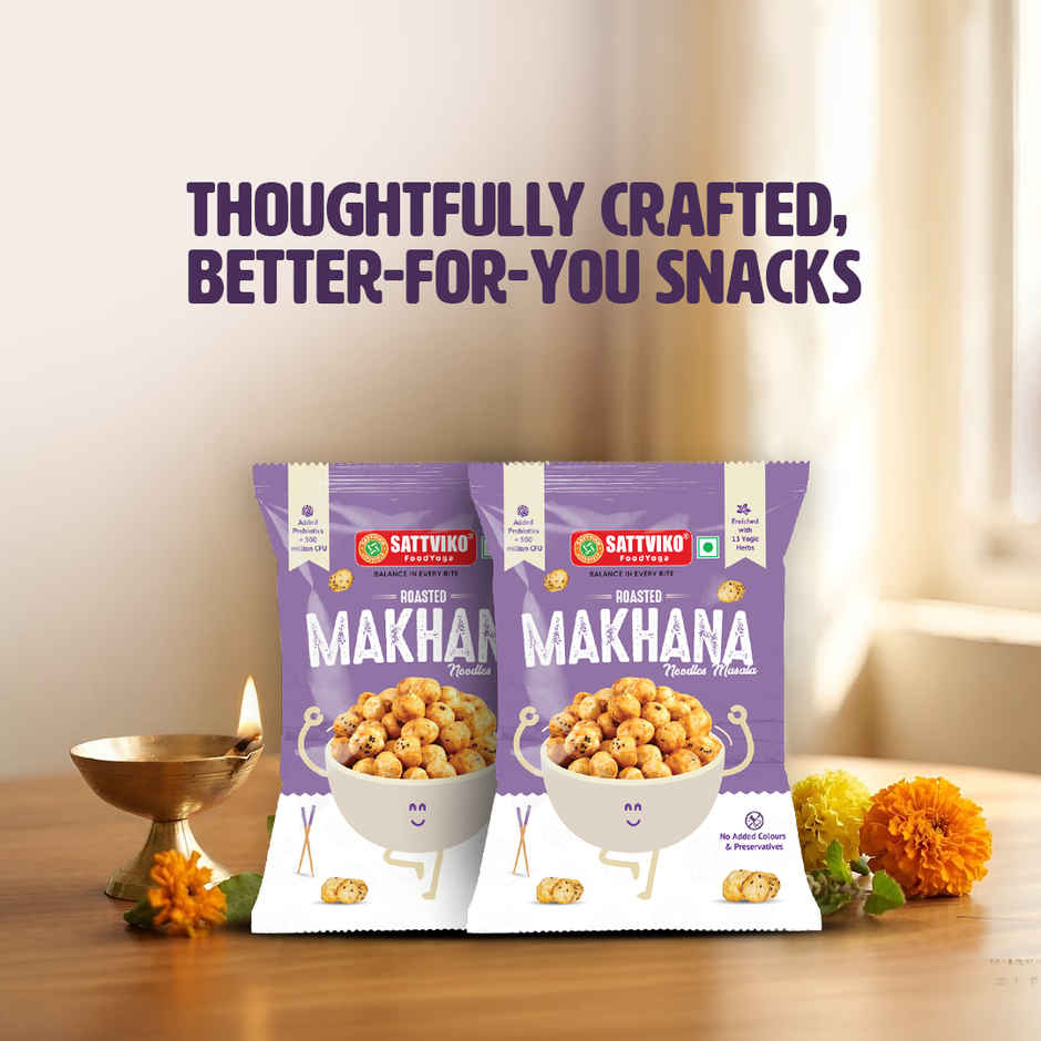 Sattviko Noodles Masala Roasted Makhana