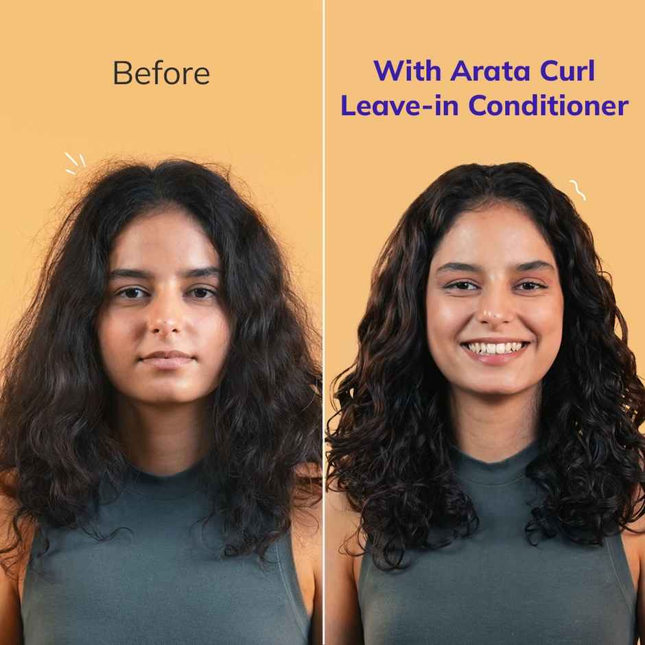 Arata Curl Leave-In Conditioner (Hydrating & Anti-Frizz)