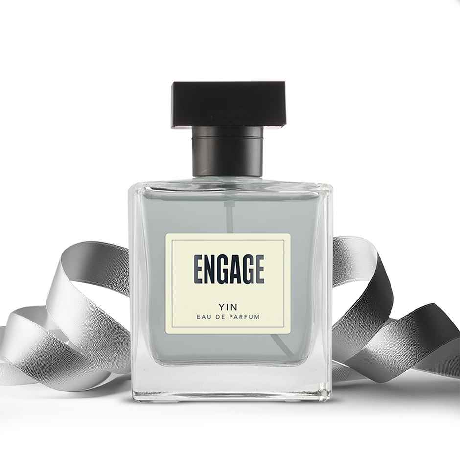 Engage Yin Perfume for Men, Spicy & Woody Fragrance, Free Tester with pack