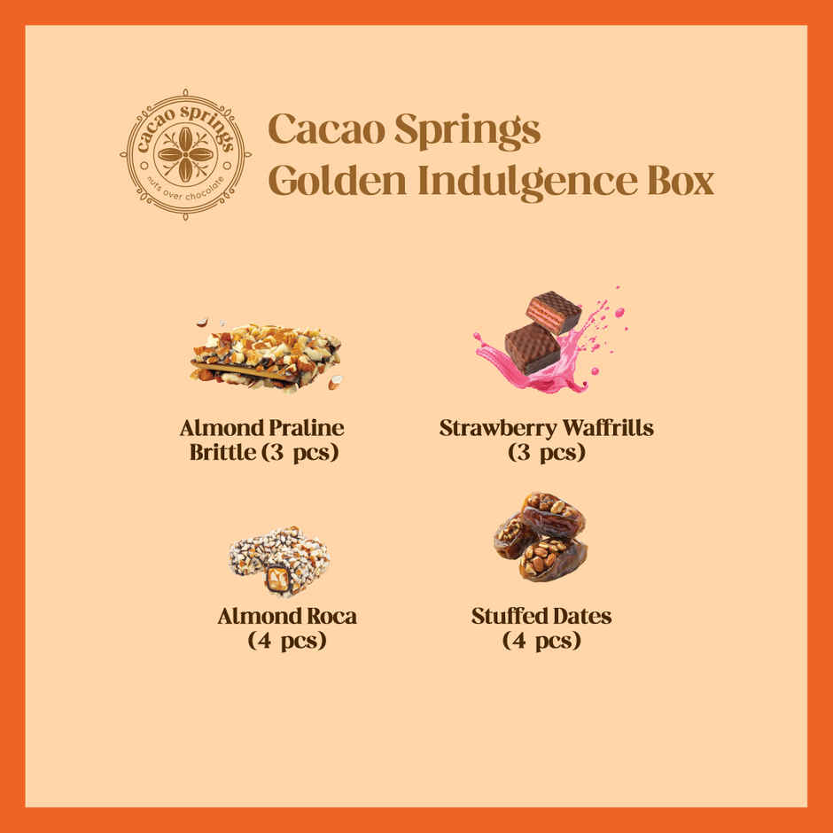Cacao Springs Golden Indulgence Chocolate Box