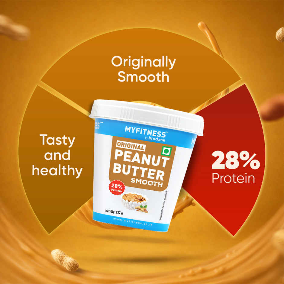 MyFitness Original Peanut Butter Smooth Spread | High Protein