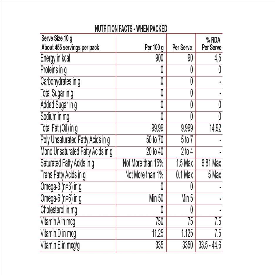 Be-Rite Refined Sunflower Oil | 5L