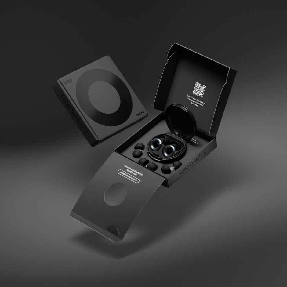 Loop Switch Ear Plugs | Black